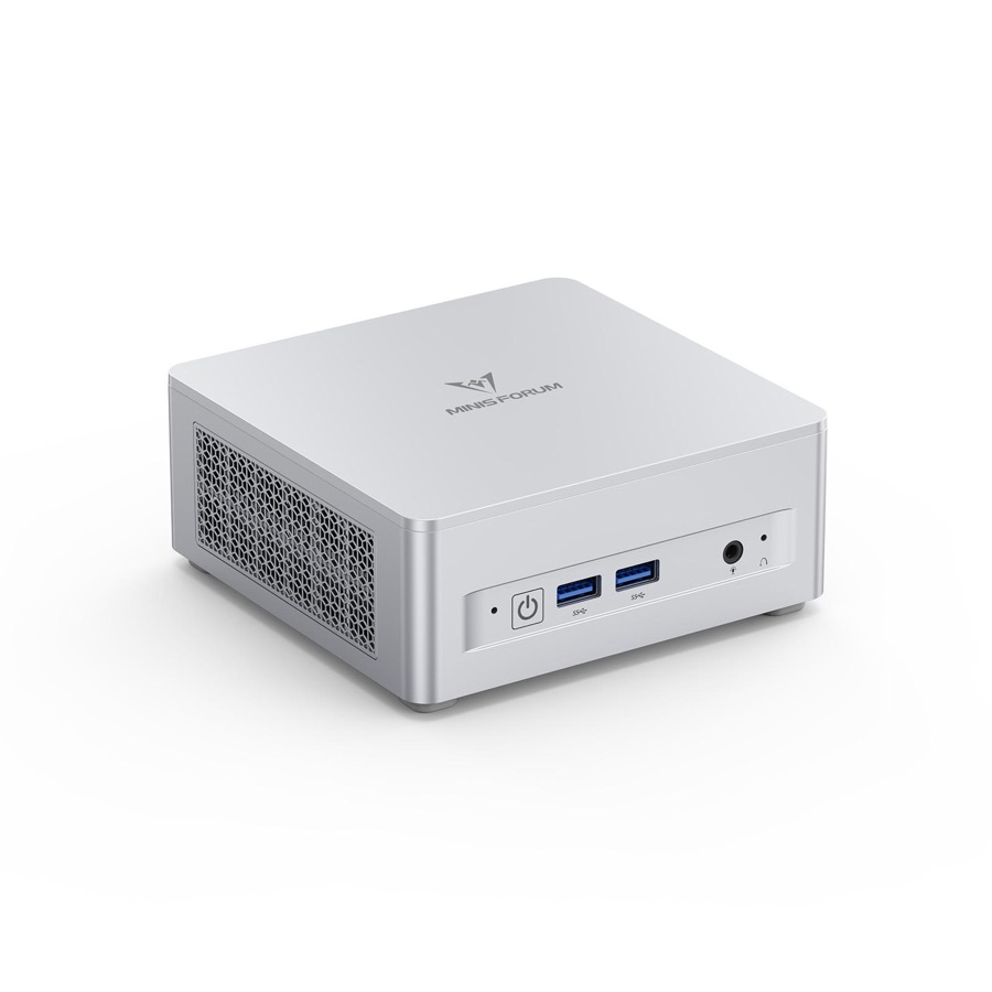MINISFORUM DeskMini UM870 Slim Mini PC AMD Ryzen 7 8745H Small PC, 32GB DDR5 RAM+1TB PCIe4.0 SSD, HDMI/DP/USB4 Outputs, 2.5G LAN, WiFi 6E, BT5, 4xUSB Port AMD Radeon 780M Graphics Small Form Factor